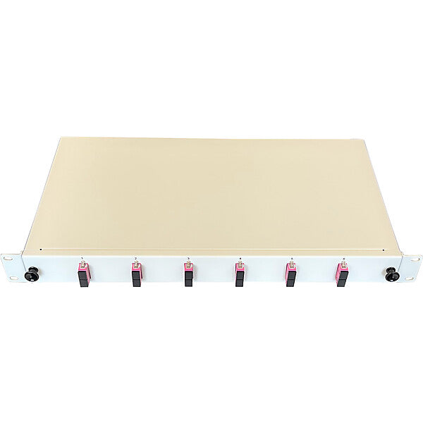 Paschke Spleissbox ausziehbar 19" 6x SCd OM4 PINK 443705VI-06SA